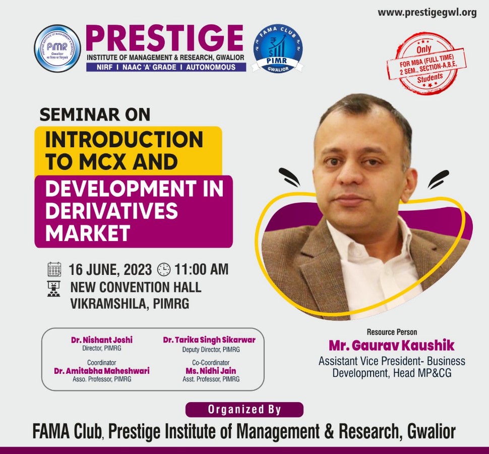 Marketing Management - Prestige Institute of Management